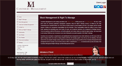 Desktop Screenshot of canonburymanagement.co.uk